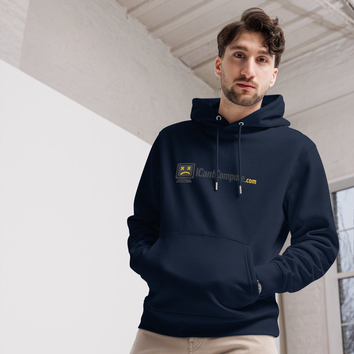 ICantCompute.com Logo Hoodie - I Can't Compute