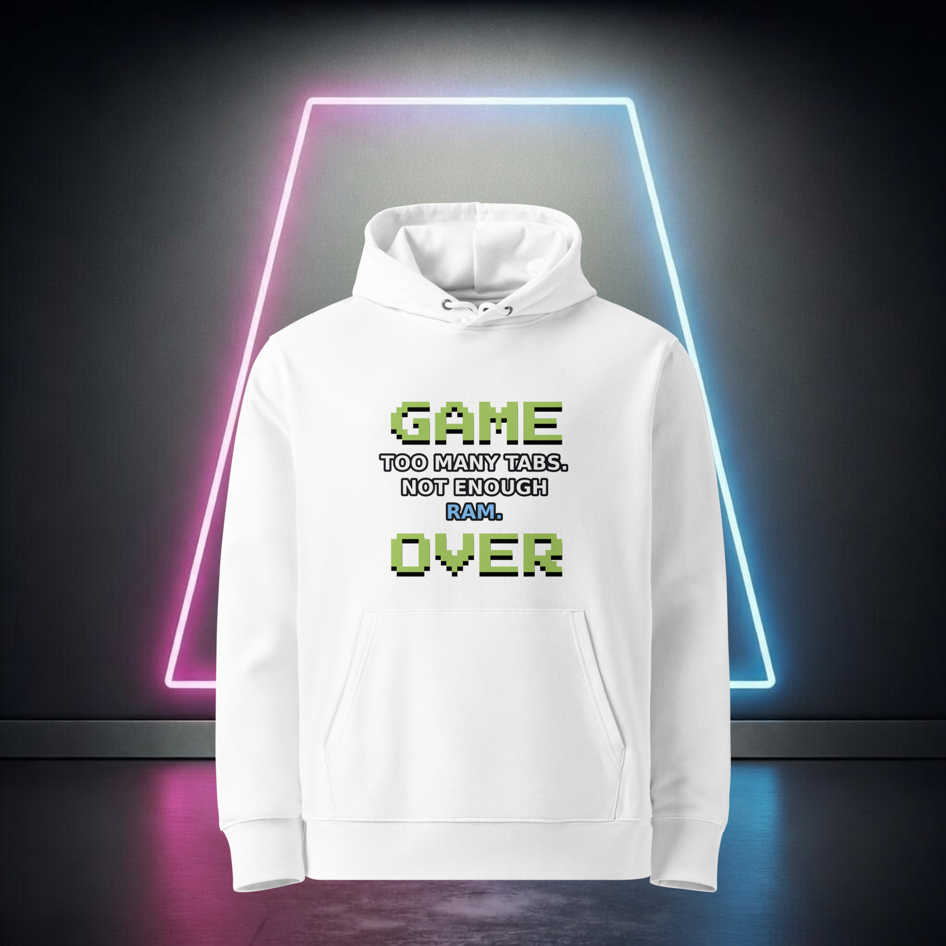 Game Over Hoodie - I Can't Compute
