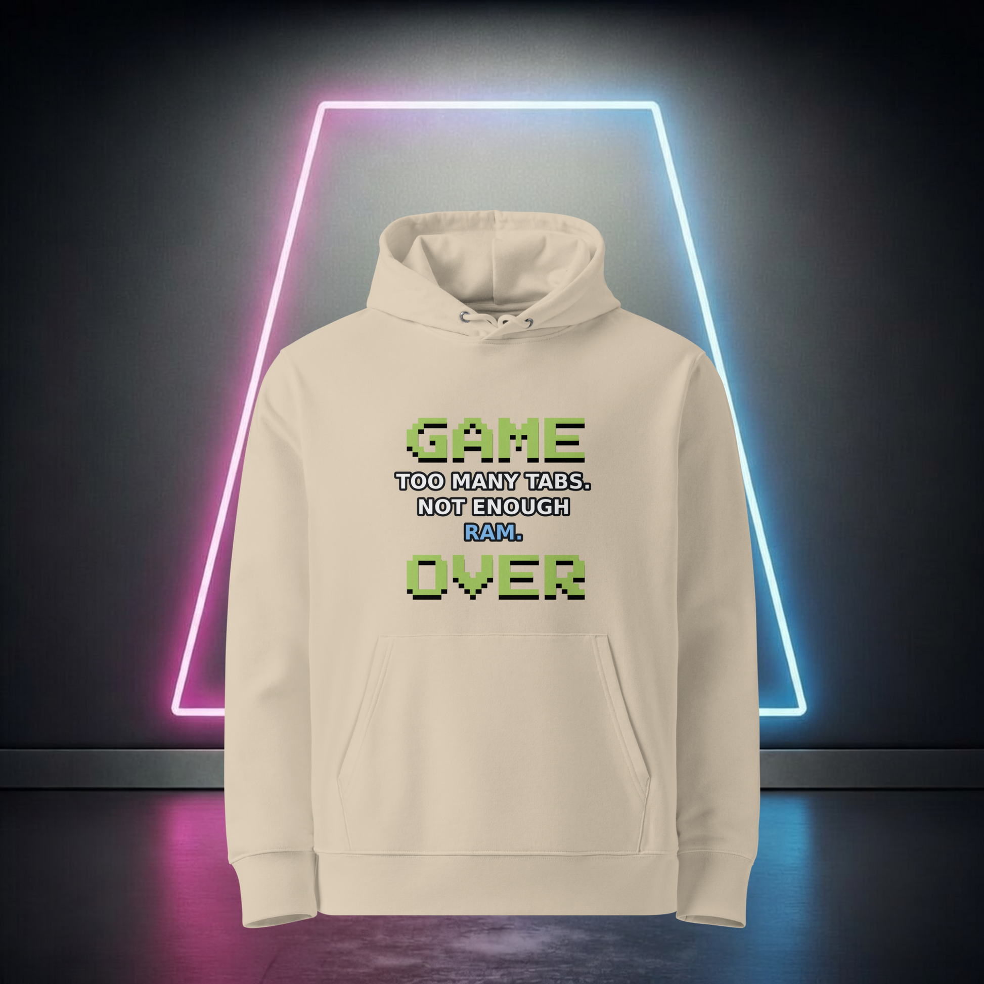 Game Over Hoodie - I Can't Compute