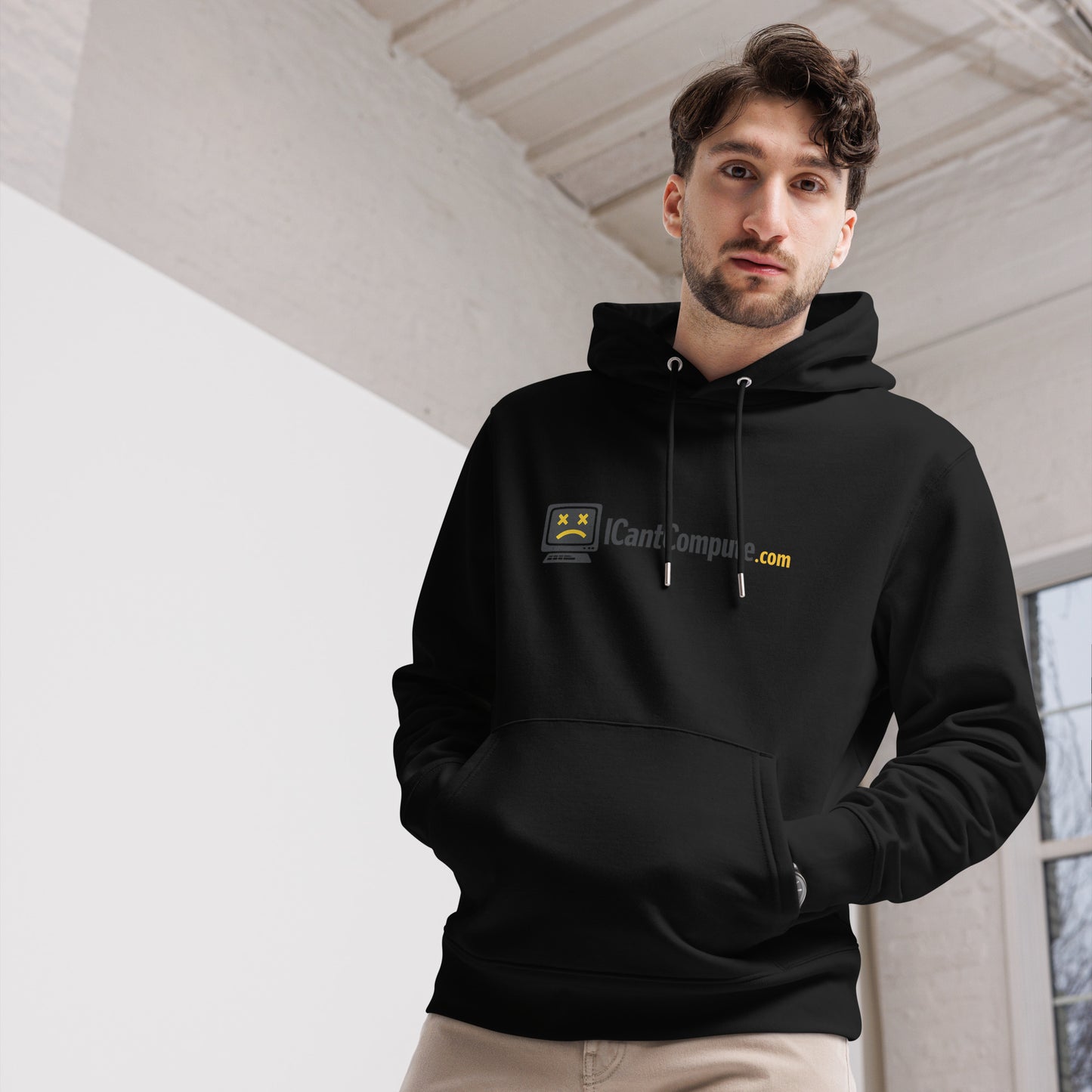 ICantCompute.com Logo Hoodie - I Can't Compute