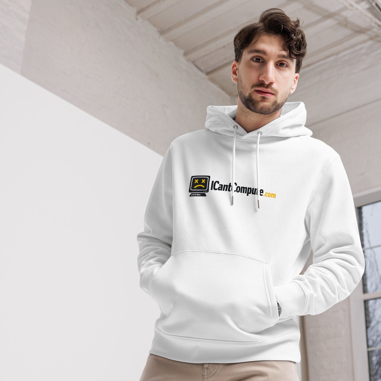 ICantCompute.com Logo Hoodie - I Can't Compute