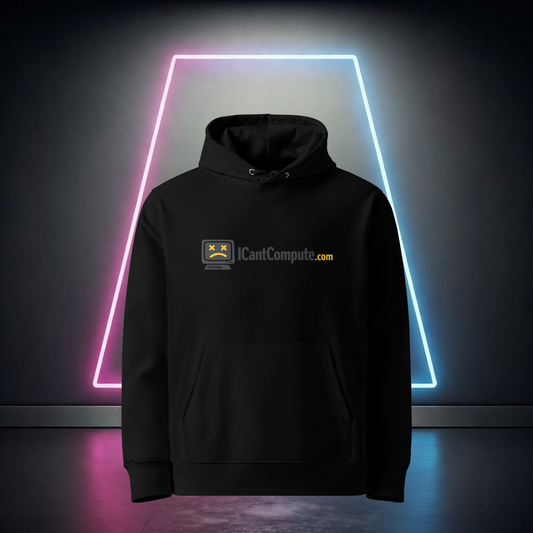 ICantCompute.com Logo Hoodie - I Can't Compute