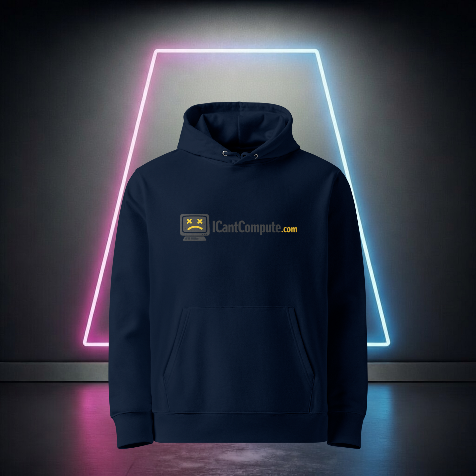 ICantCompute.com Logo Hoodie - I Can't Compute