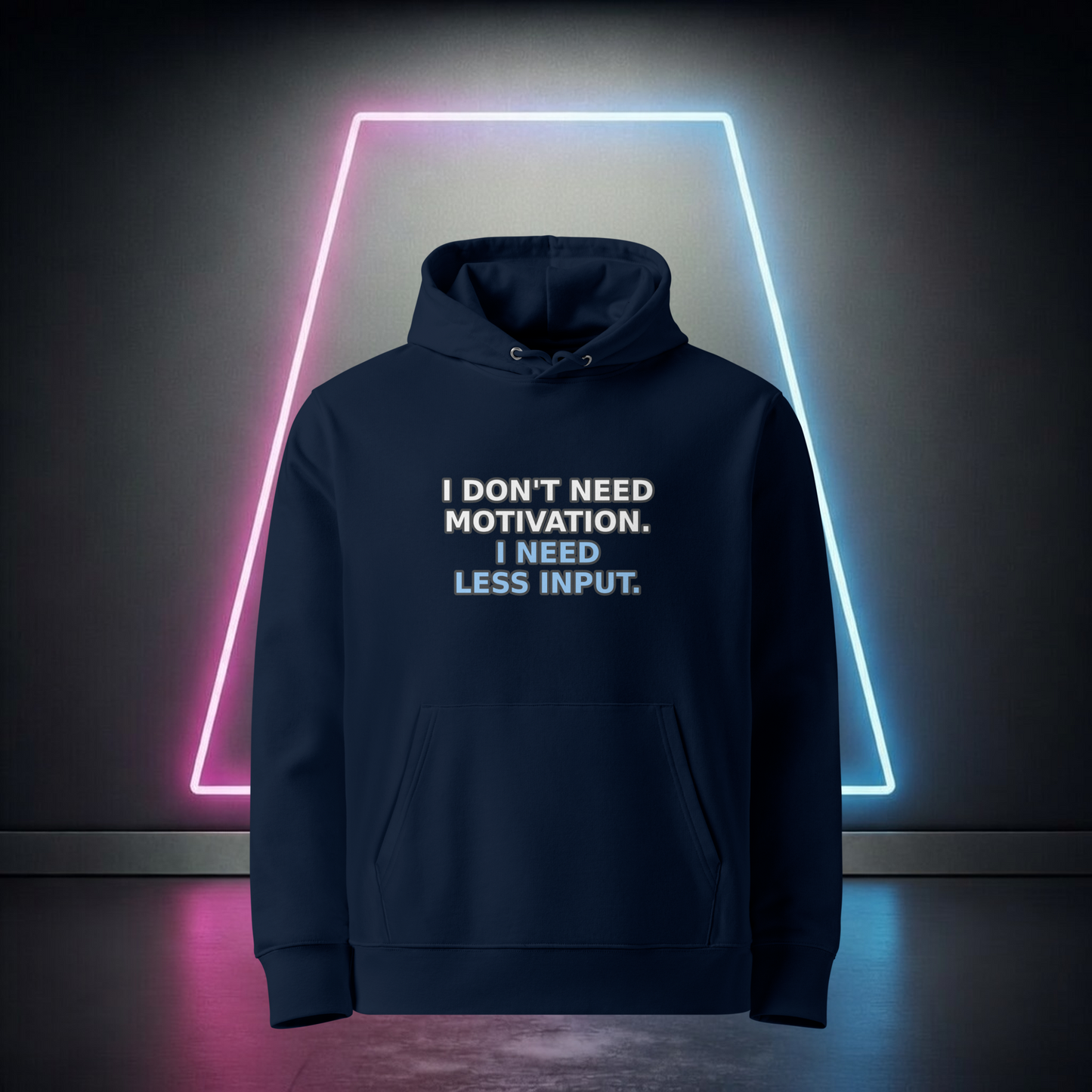 Less Input Hoodie - I Can't Compute