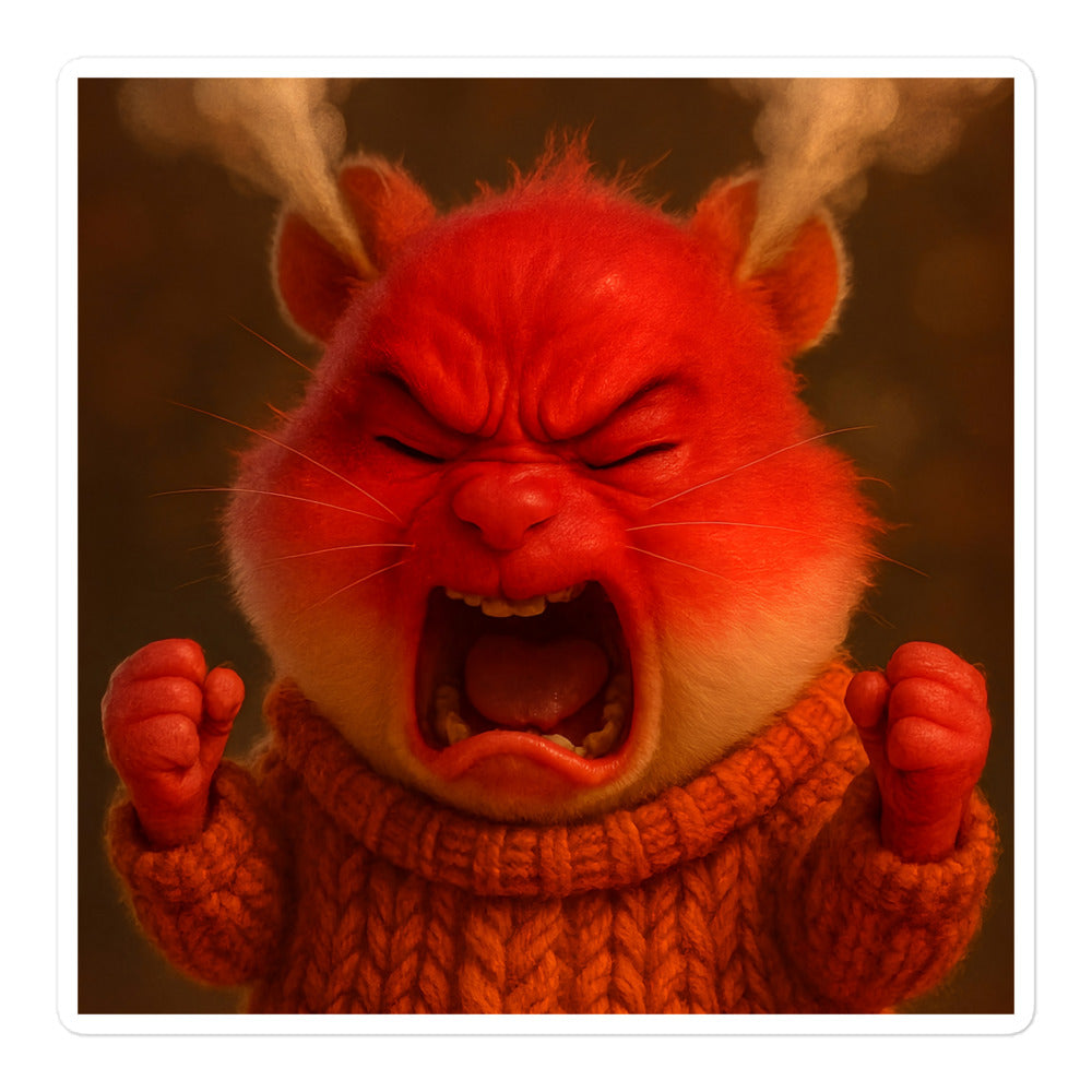Raging Ralph Sticker – Stick Your Breakdown Anywhere - I Can't Compute