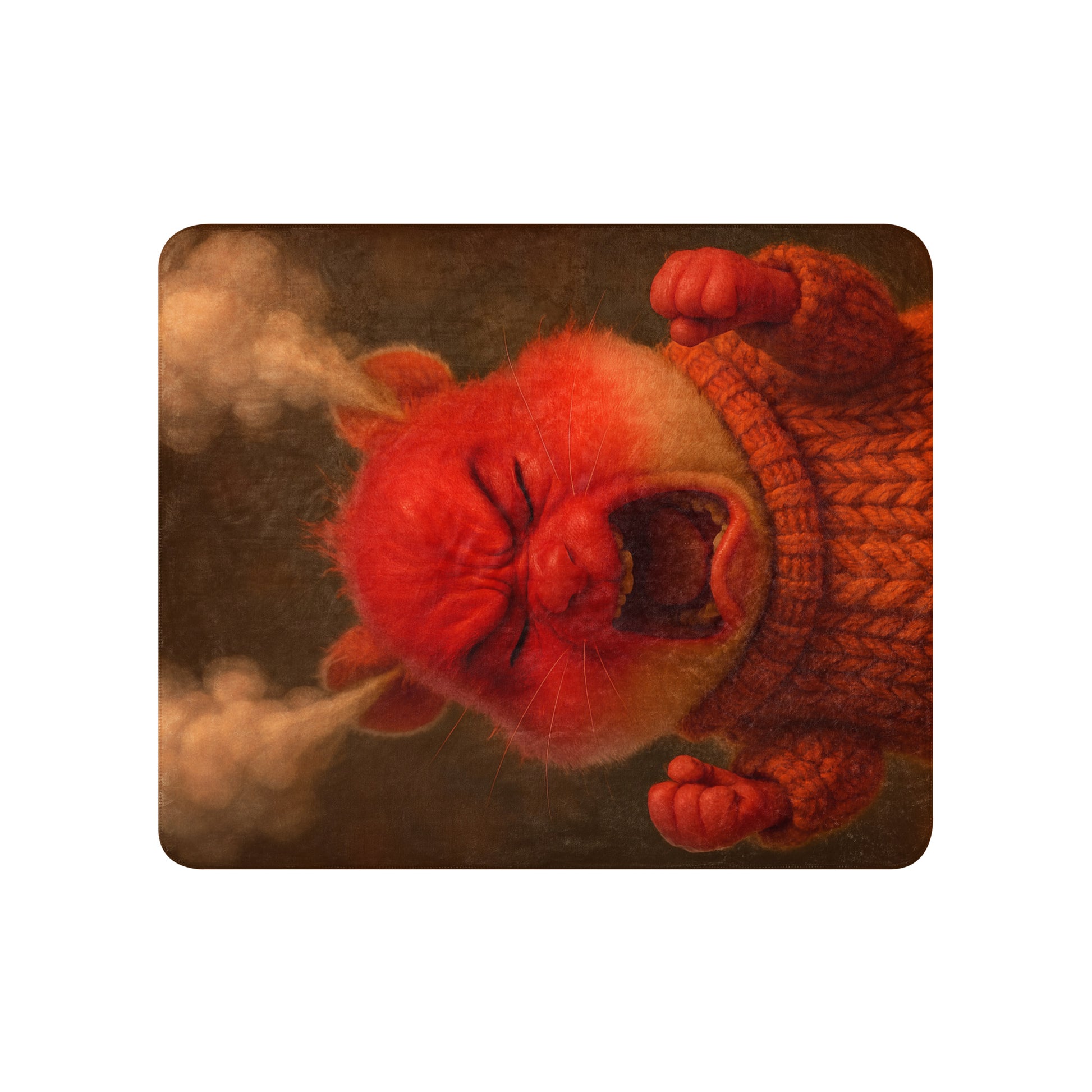 Ralph the Rage Hamster Blanket - I Can't Compute