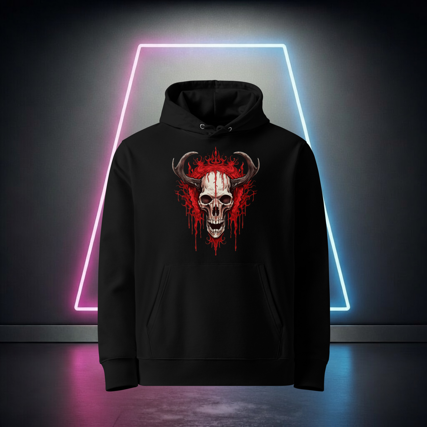 System Corruption Skull Hoodie - I Can't Compute