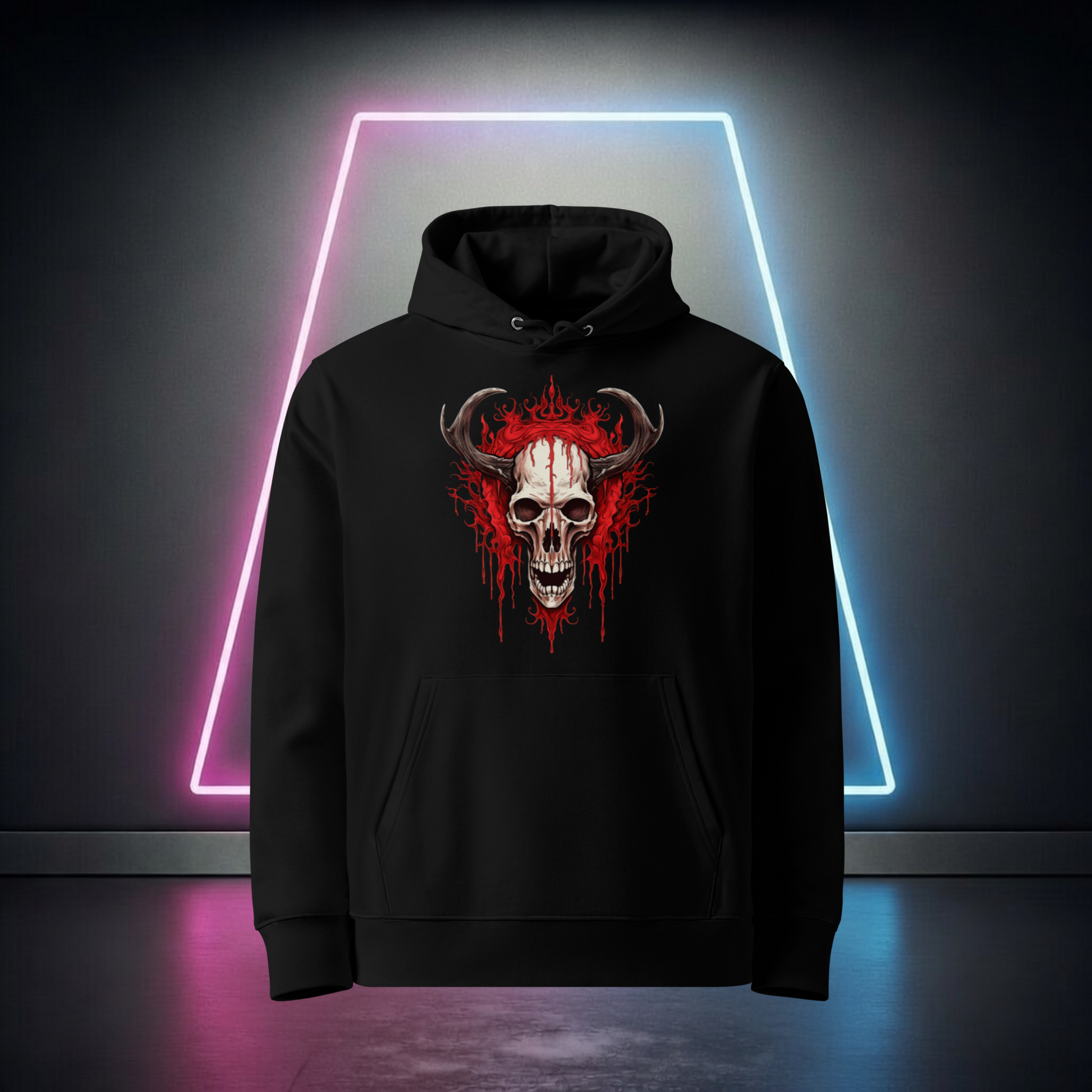 System Corruption Skull Hoodie - I Can't Compute