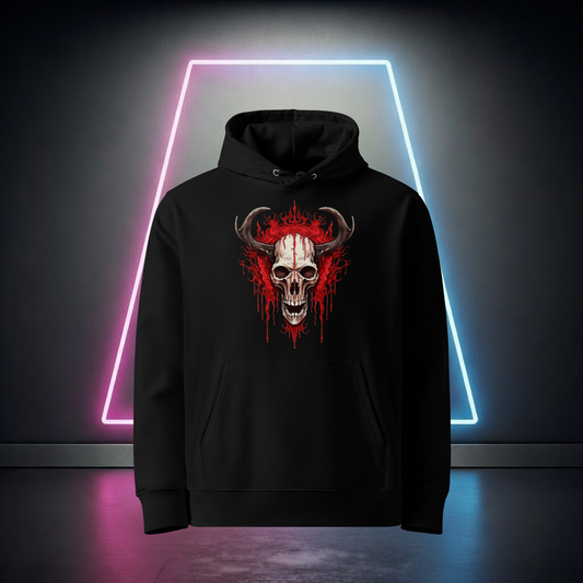 System Corruption Skull Hoodie - I Can't Compute