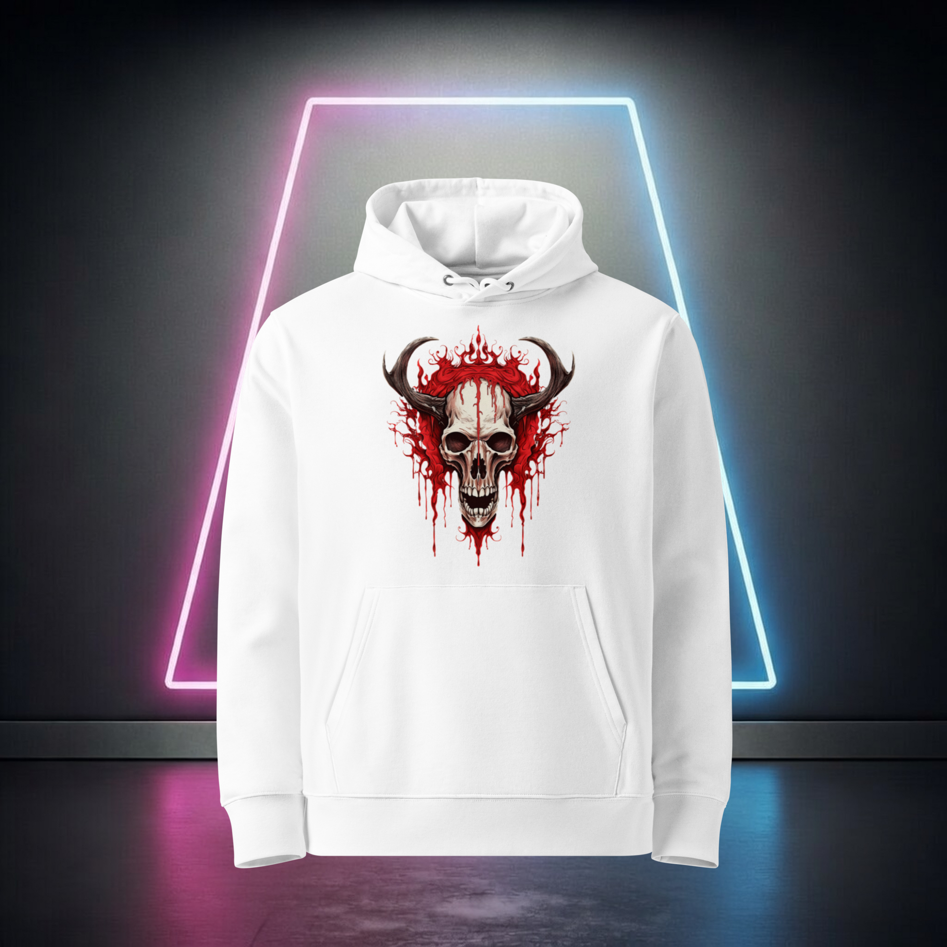 System Corruption Skull Hoodie - I Can't Compute