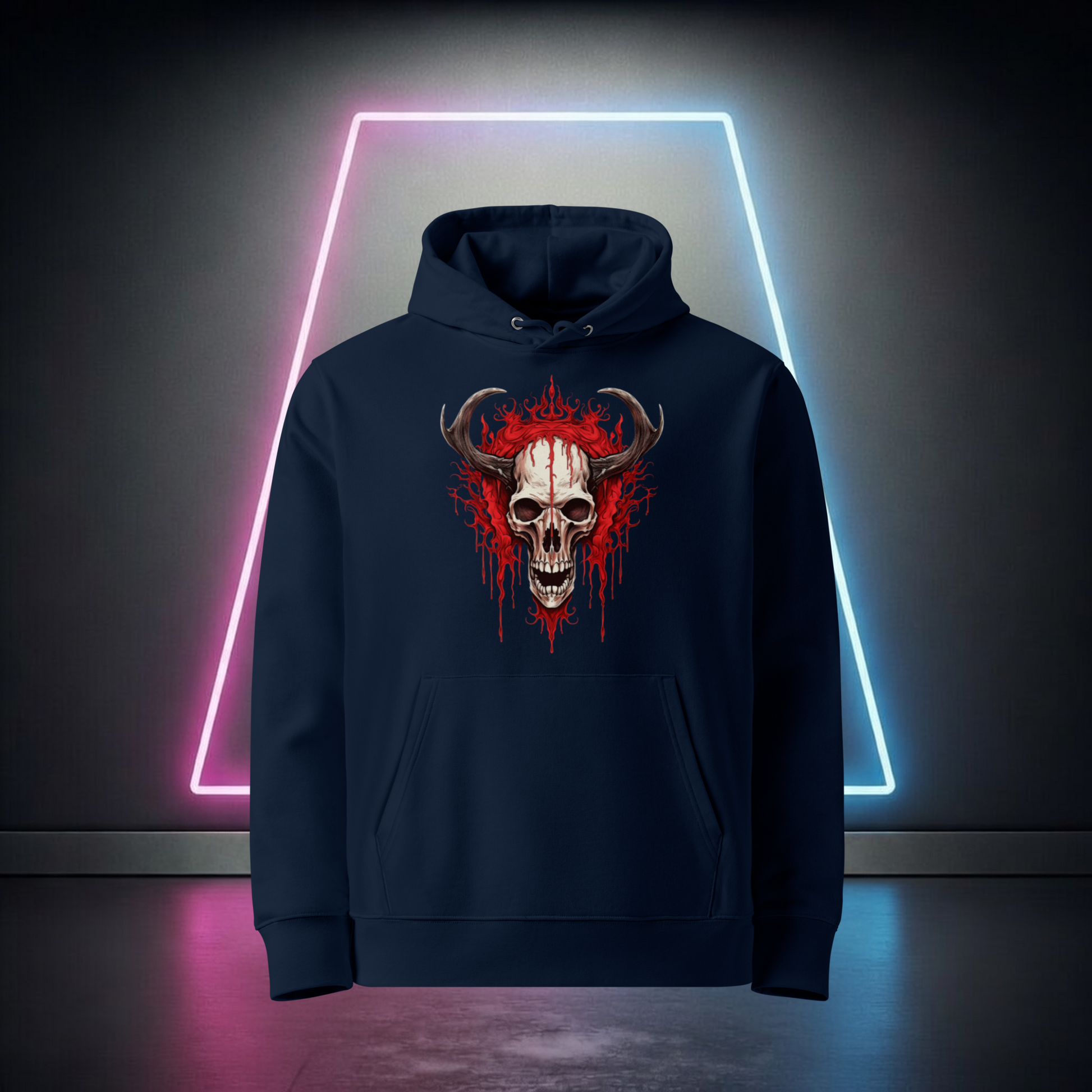 System Corruption Skull Hoodie - I Can't Compute