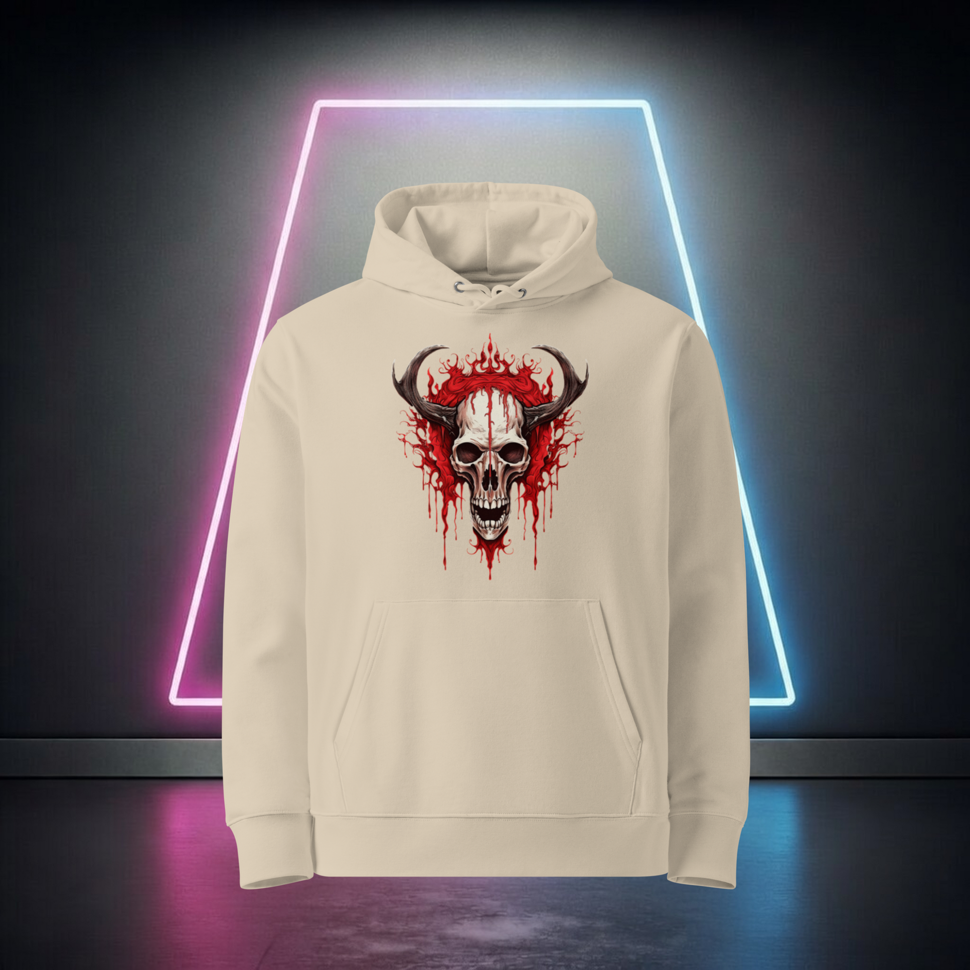 System Corruption Skull Hoodie - I Can't Compute