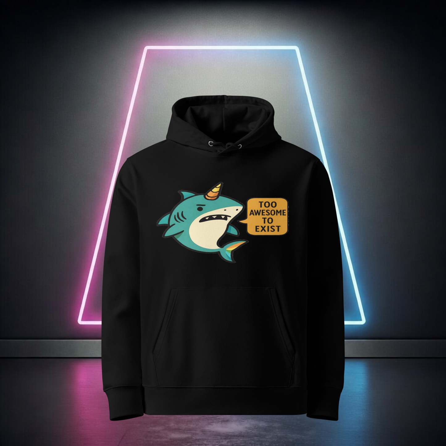 Too Awesome To Exist Hoodie - I Can't Compute