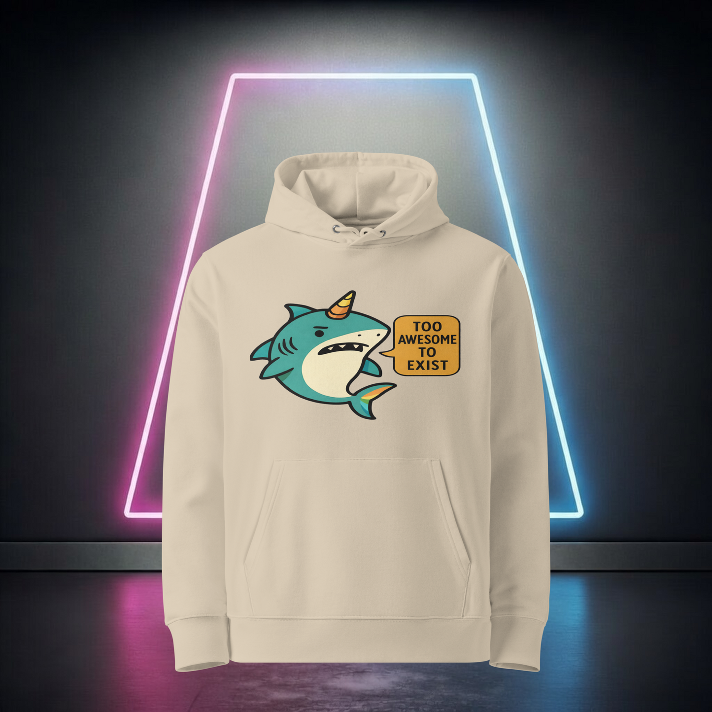 Too Awesome To Exist Hoodie - I Can't Compute