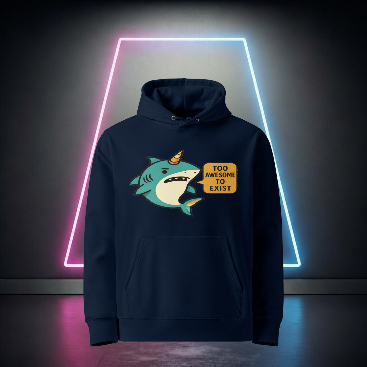 Too Awesome To Exist Hoodie - I Can't Compute
